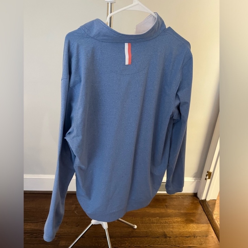 Rhoback Performance Quarter Zip Long Sleeve Pullover Medium - Picture 3 of 4